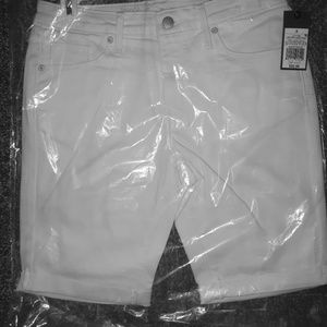 Mossimo White Bermuda Shorts-NEW